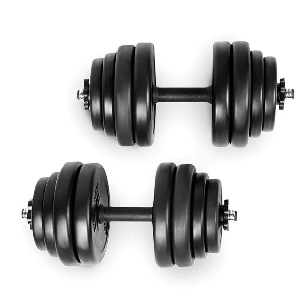 30Kg Adjustable Dumbbell Set With Plastic Handle