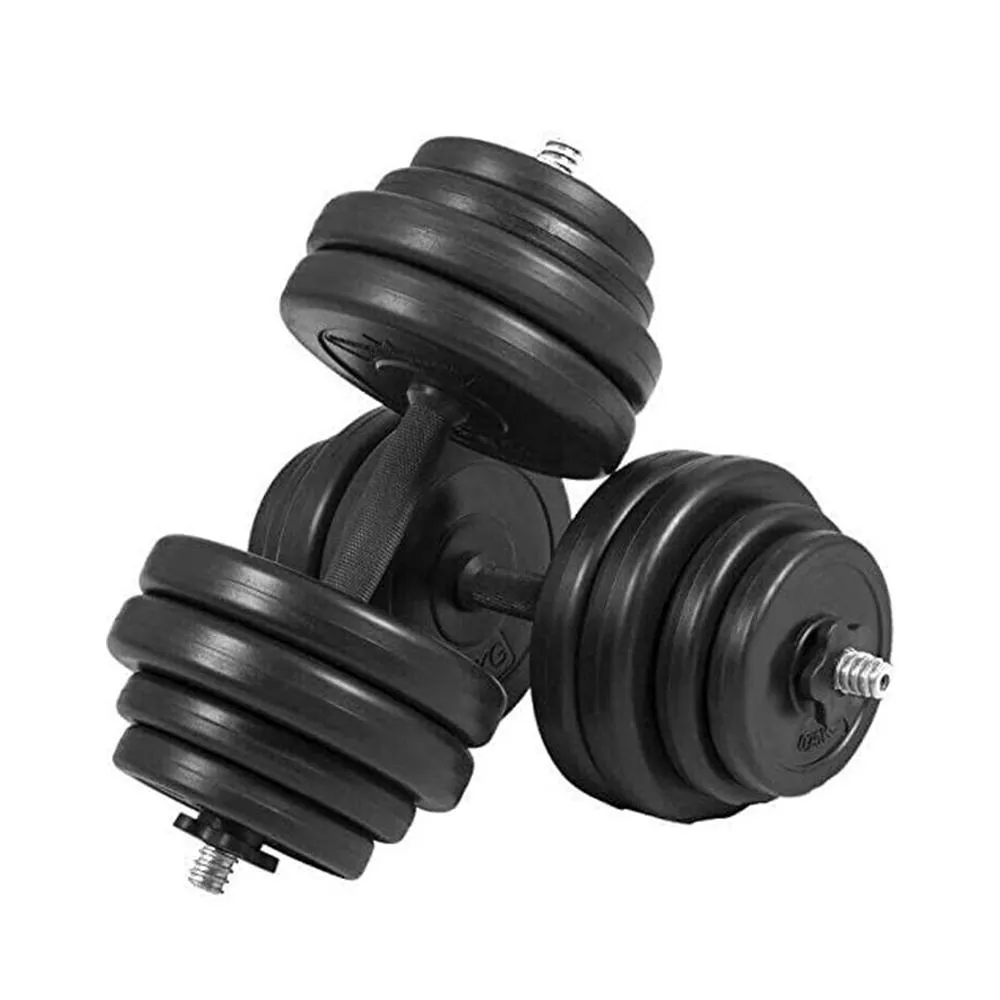 30Kg Adjustable Dumbbell Set With Plastic Handle