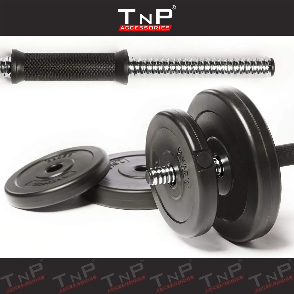 30Kg Adjustable Dumbbell Set With Plastic Handle