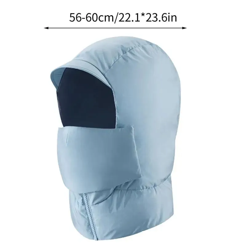 3in1 Winter Full Face Cover Cold-Proof Headwear