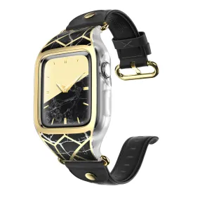 Apple Watch 38mm Cosmo Case - Marble Black