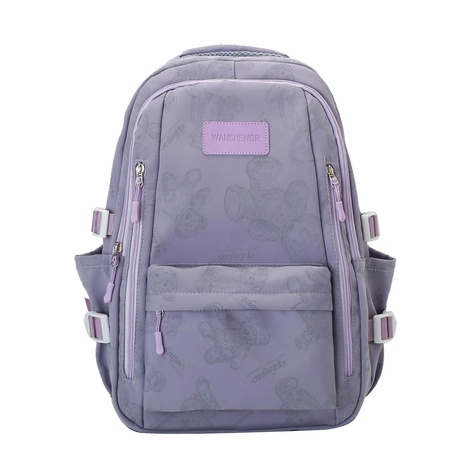 Bear Hug: Adorable Pattern Backpack Bag