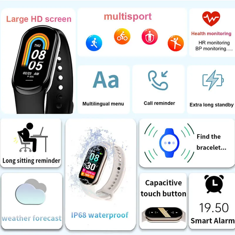 Findtime Fitness Tracker S9