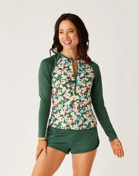 Kona Rashguard: Wildflower w. Cilantro