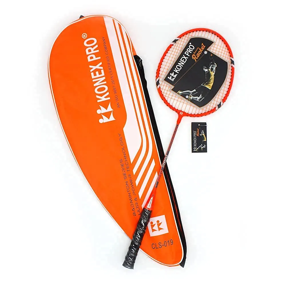 KONEX Badminton Racket CLS 019 (Orange)