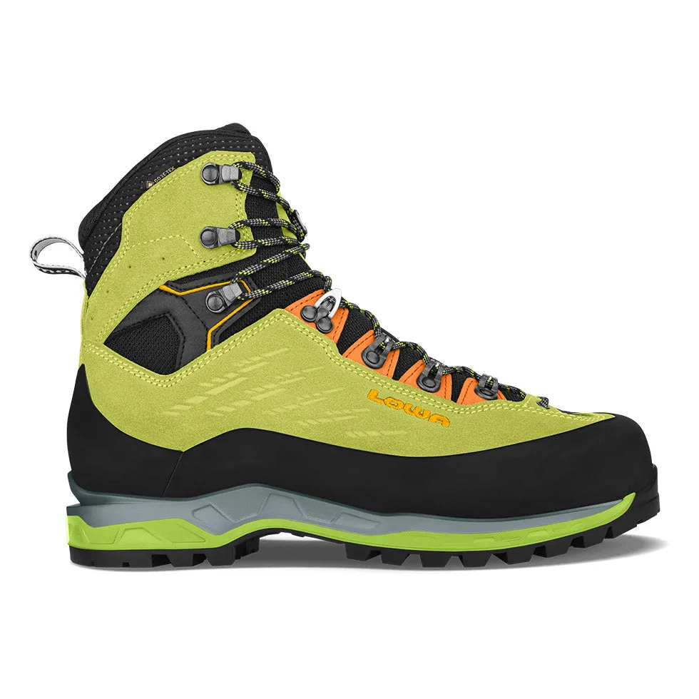 Lowa Cevedale II GTX boots, green-orange