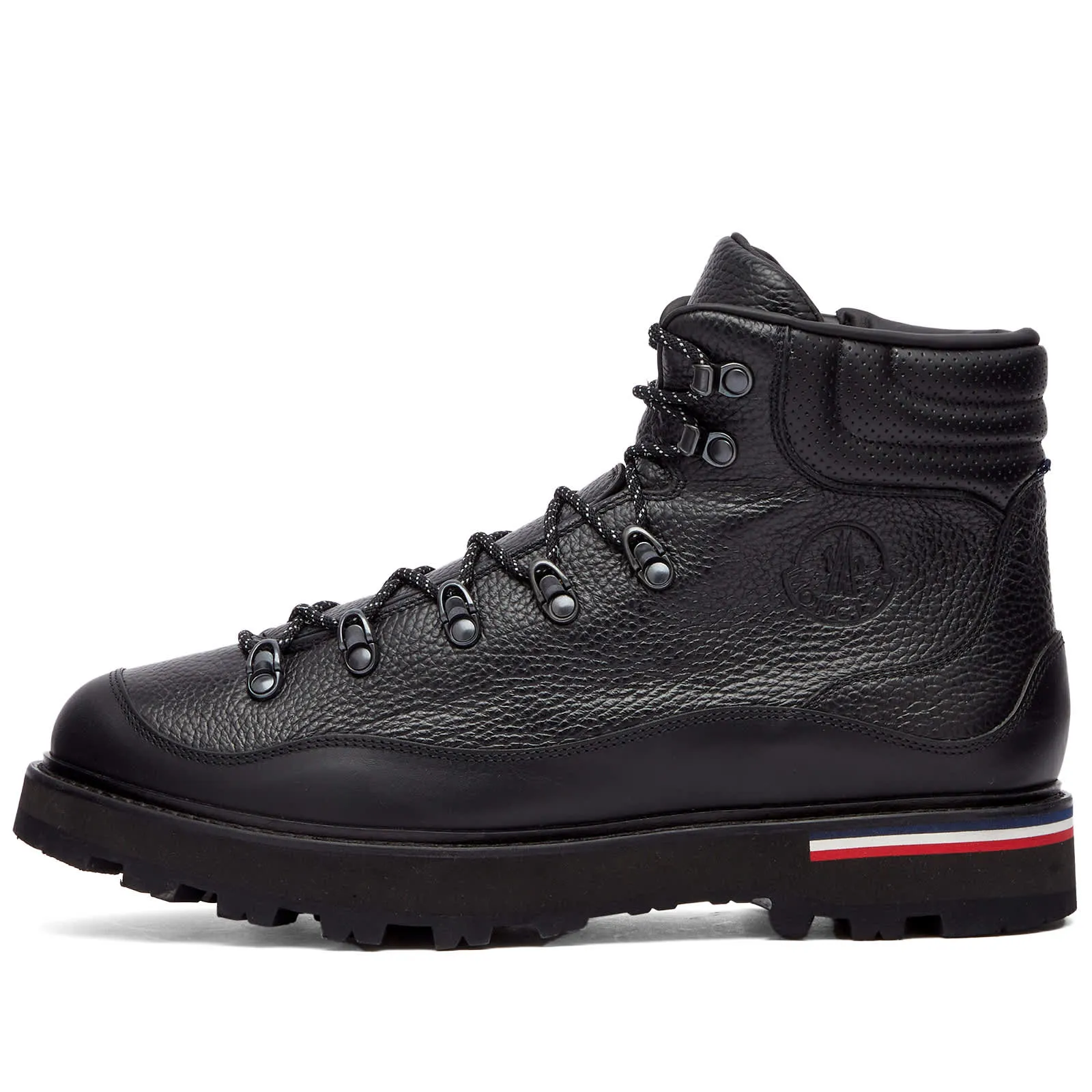 Moncler Peka Trek Hiking Boots, Black & Navy