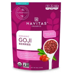 Navitas Naturals Goji Berries 8 Ounces