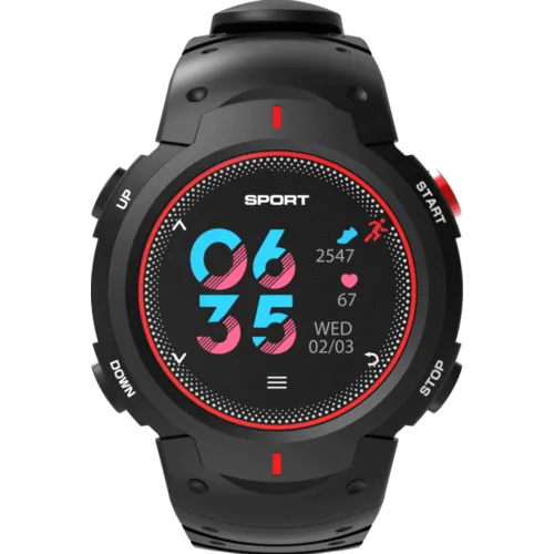 NO.1 F13 IP68 Waterproof Multi-sport Mode Heart Rate Monitor Remote Camera Smart Watch Wristband