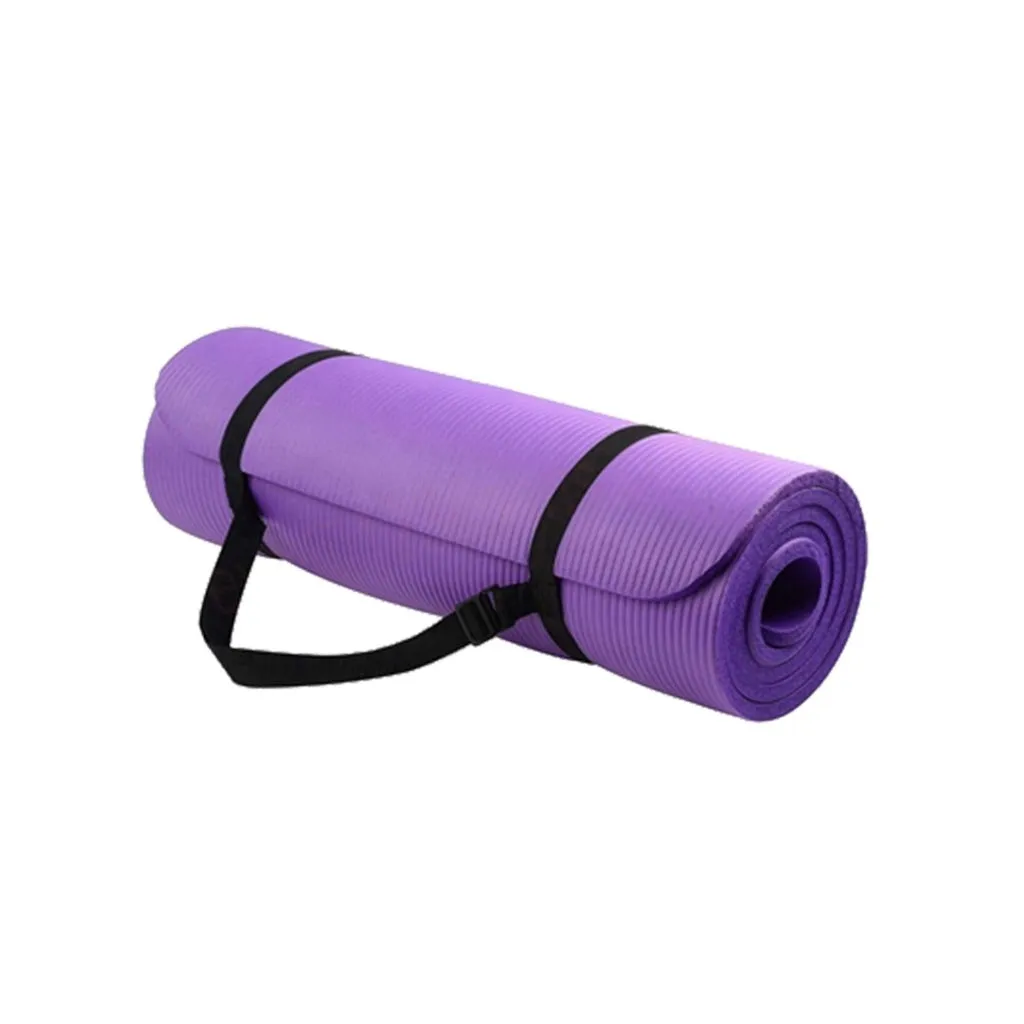 Non-Slip High-Density NBR Yoga Mat 1.5CM Purple Verpeak