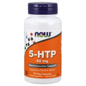 Now Foods 5-HTP 50mg 90 Veg Capsules