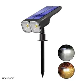 Solar LED Decoration Spot Light for House Outdoor , Garden , Lawn , Patio (Cool/Warm, Waterproof )(Renewed)