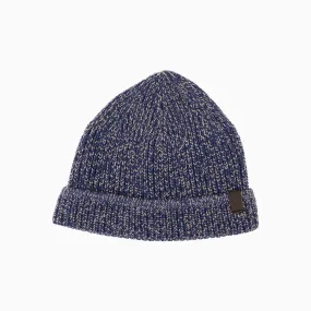 Tow Tone Knit Watch Beanie Hat