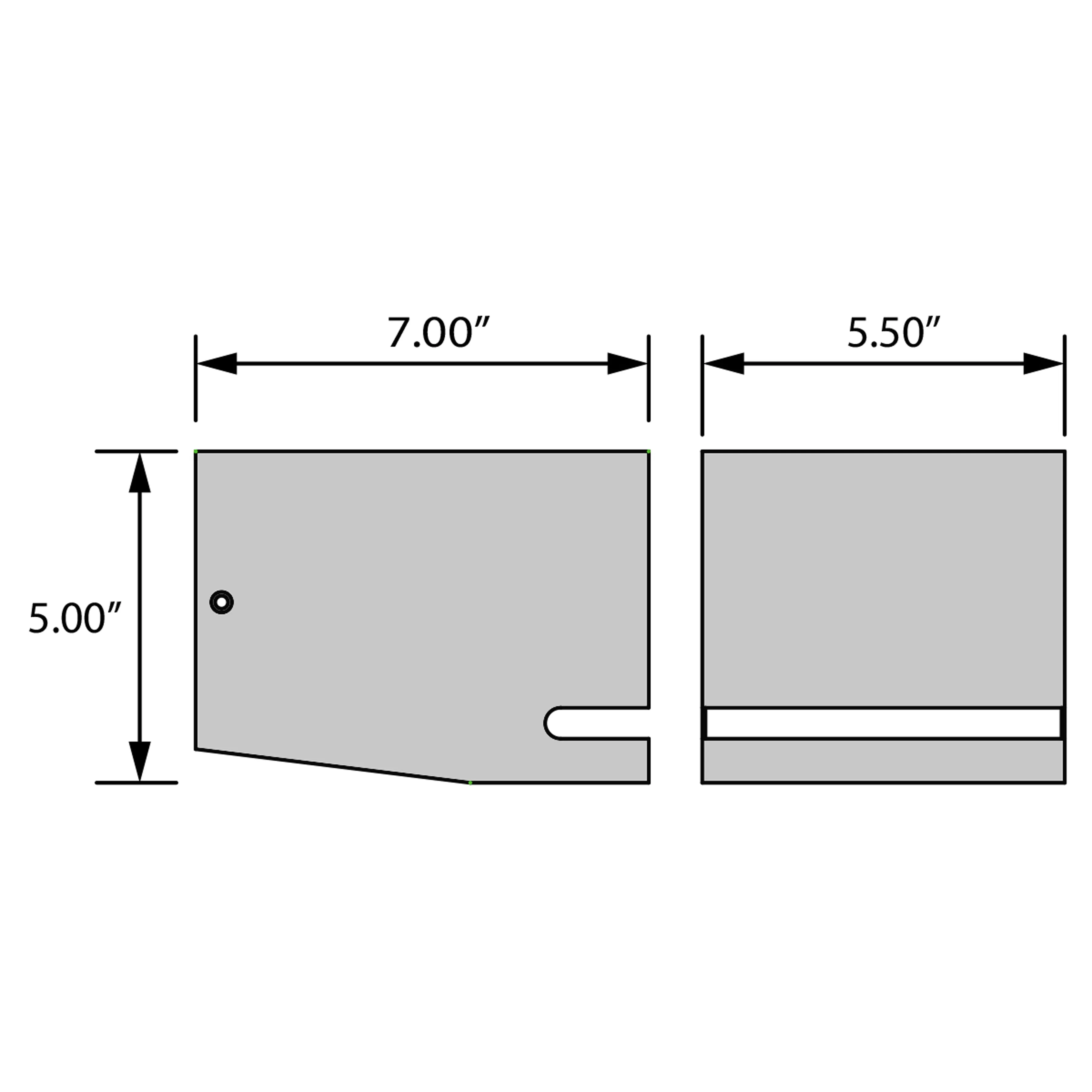 Vivre Outdoor LED Wall Mount Light Fixture