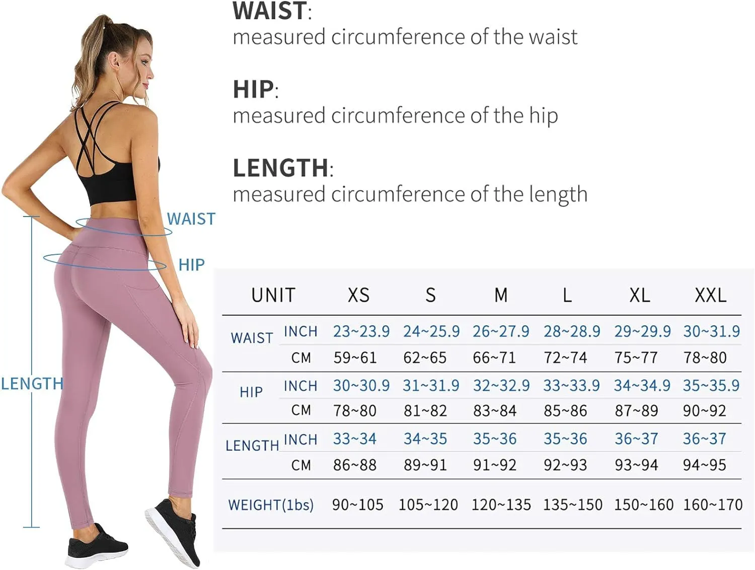 Women'S High Waist Yoga Pants